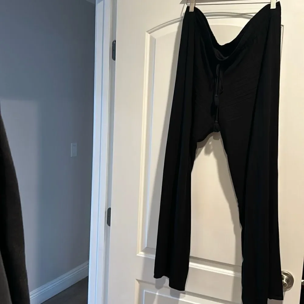 Summer black pants
